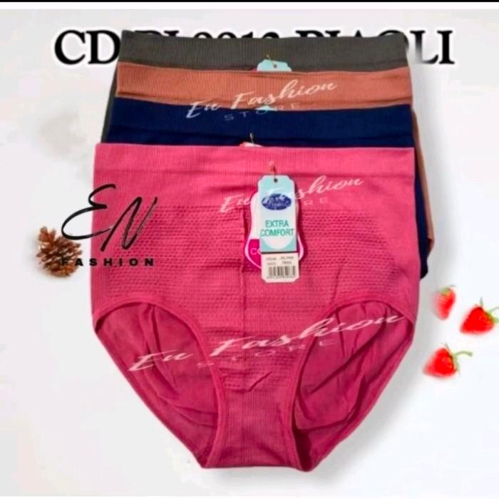 Promo 3,6 Pcs Cd Rajut Piaoli/Celana Dalam Rajut Piaoli Free Size #Gratisongkir