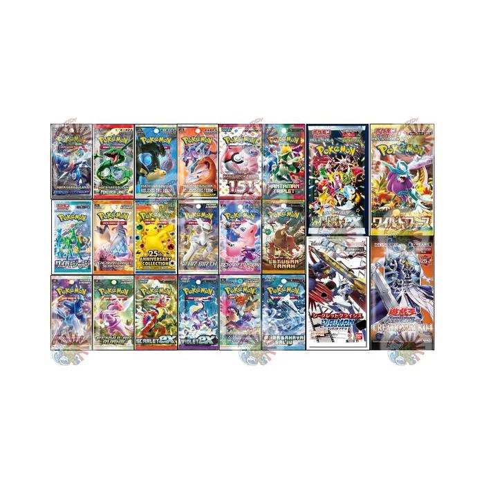 PROMO Kartu Digimon Pokemon One Piece Yu TCG Booster Pack Starter Pack