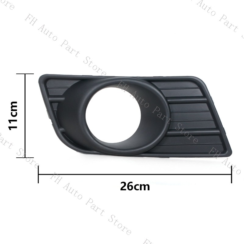 2PCS FOR SUZUKI SWIFT 2007 2008 2009 2010 CAR FRONT BUMPER FOG LAMP LIGHT COVER FRAME TRIM LID BEZEL