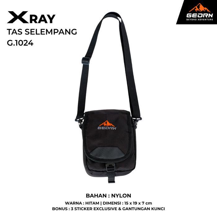 SIAPKIRIM GEORN Tas Selempang "XRAY" G.1024 READY STOCK