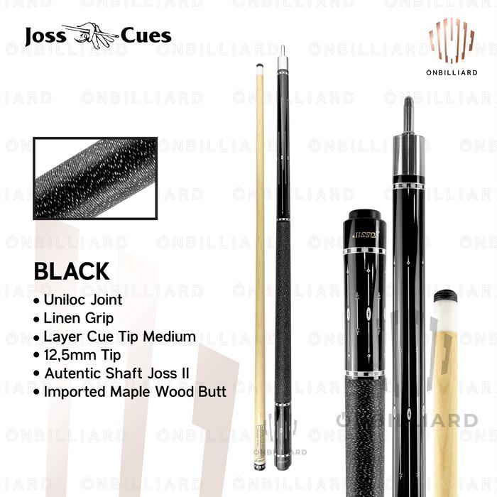 Readyyy Joss Ii Cue Stick Billiard Stick Play Grip Linen 12.5Mm Joss 2 Stik Biliar Billiar Biliard