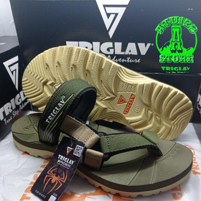 Arei - Sepatu Sandal Gunung Jepit Pria Ori Bahan Karet