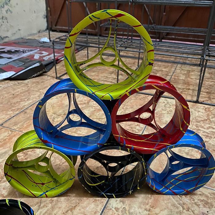 Gulungan Senar Layangan Bladu 4 Inch Golongan Bladu Layangan Model Racing Kuat Dan Ringan Motif