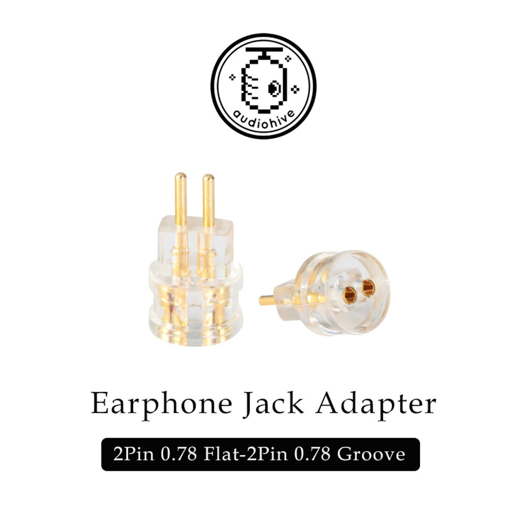 Earphone Jack Adpter MMCX 2Pin 0.78 flat - 2Pin Groove Earphone Protector MMCX TO MMCX For N5005
