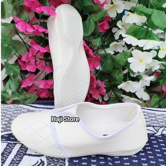 Laviola - Sepatu Wanita Karzaft Naura Putih Untuk Haji Dan Umroh Shoes