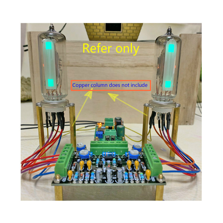Dual Channel Low Voltage 6E2 Tube indicator driver Kits Board level indicator amplifier DIY Audio