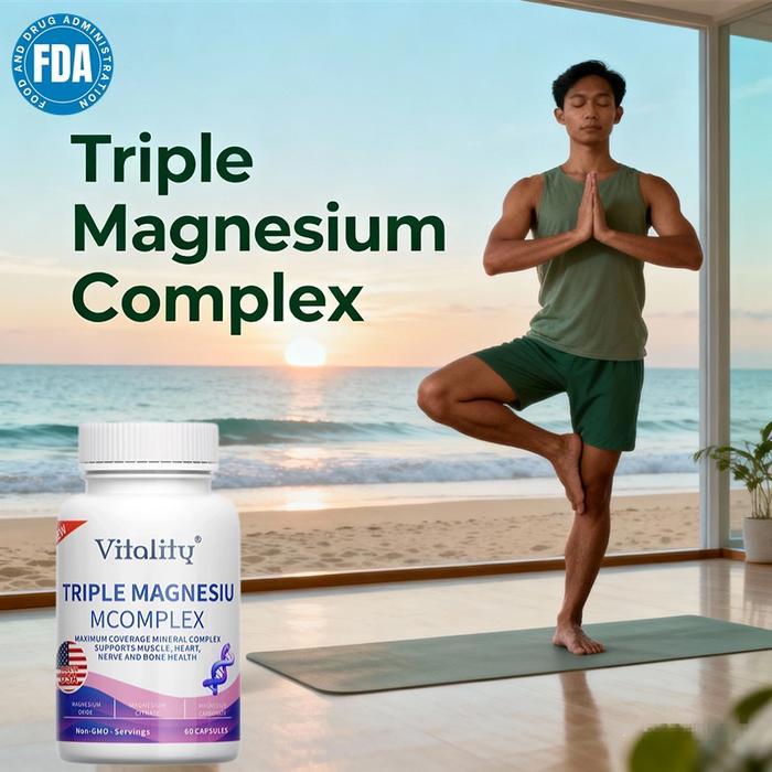 Triple Magnesium Complex,Magnesium Oksida, Magnesium Karbonat,Magnesium Sitrat Untuk Mendukung