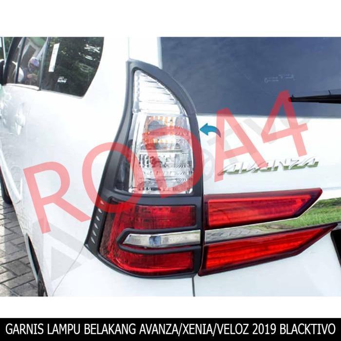 Garnish Lis Lampu Belakang Avanza Veloz Great Xenia 2019 Blacktivo Harga Spesial