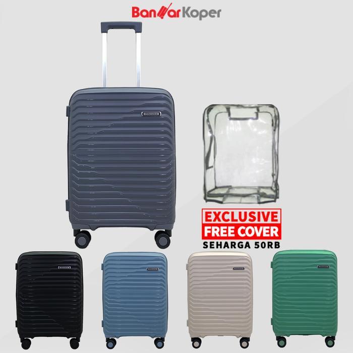 HOT PROMO President 1920 Original Koper 24 Inch Hardcase PP Anti Pecah Kunci TSA Expandable