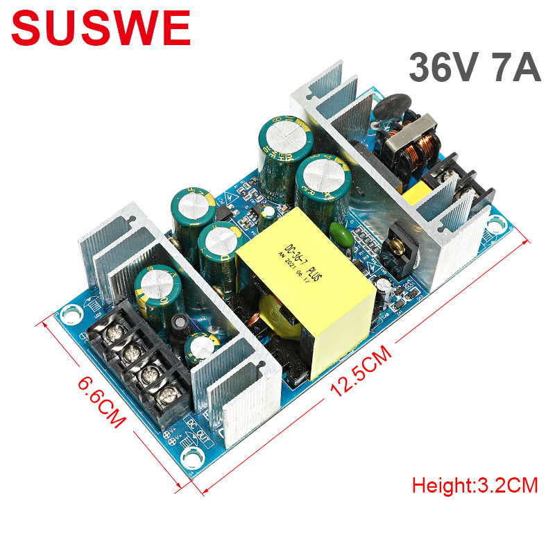 90-260VAC DC 36V 7A Power Supply Module  Power Supply Module Board