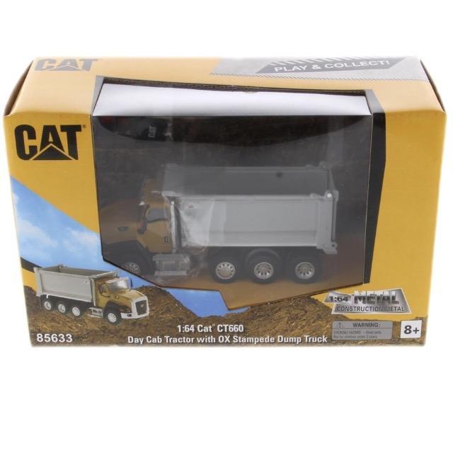 Ready Scale 64 Diecast Masters CAT CT660 OX Stampede dump-truck 85633