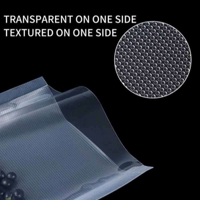 fdcq- Plastik Vacuum Vacum Bag Emboss 17X25 Plastik Vakum Emboss Food Grade