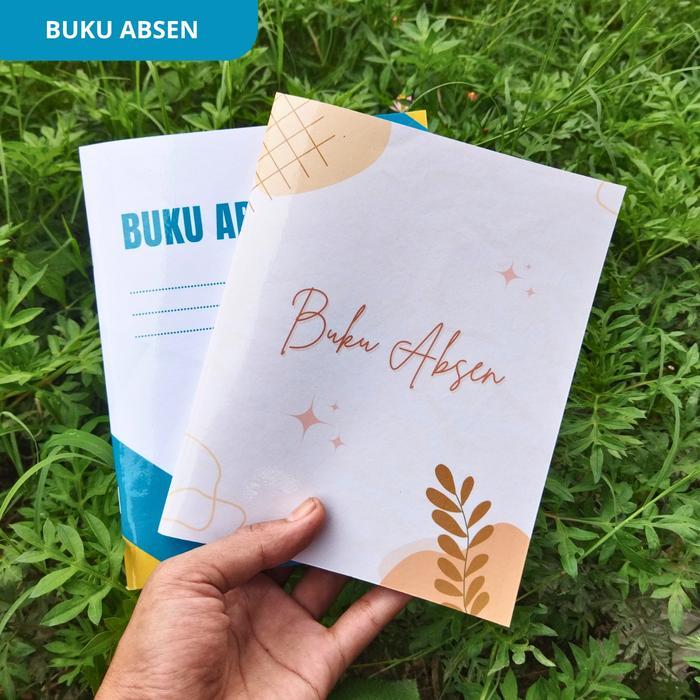 Buku Absensi / Absen Kerja / Daftar Hadir / Karyawan / Siswa