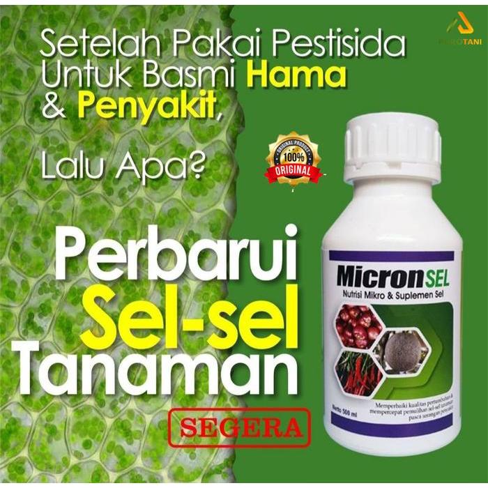 Puro MICRONSEL Pupuk Nutisi Mikro Suplemen Sel Tanaman 500 ML NEWZU289