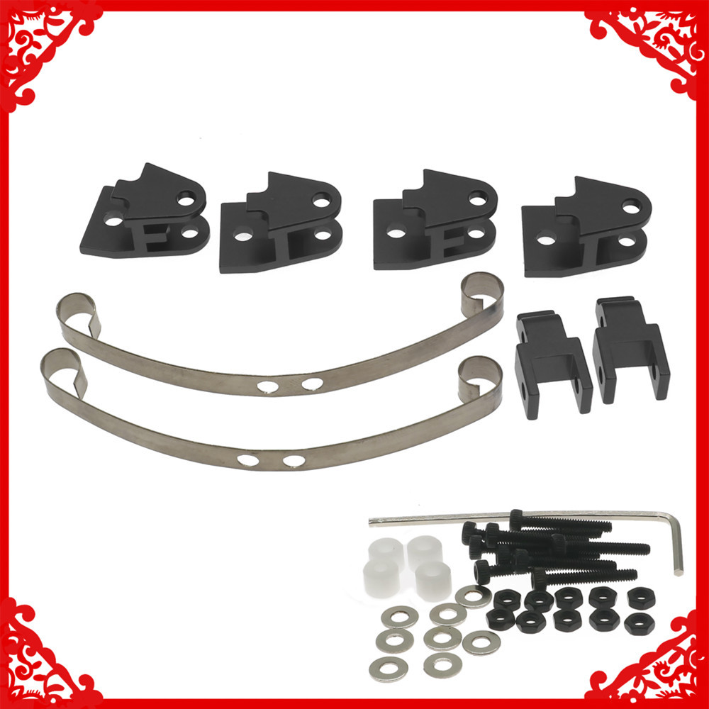 Steel leaf spring suspension set for 1/16 WPL Henglong B14 B16 B24 B36 Ural Q60 Q61 Q62 Q63 Q64 4x4 