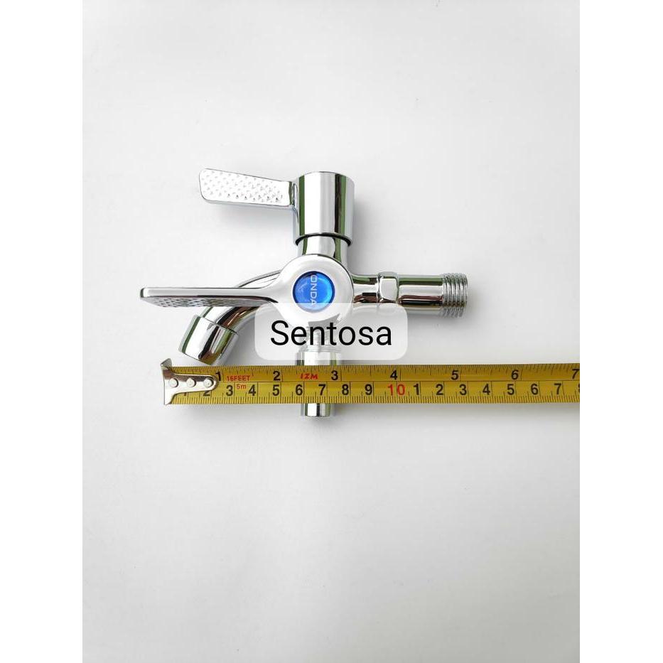 Kran Cabang Mesin Cuci Onda 1/2 - Kran Air Double Cabang Shower Onda Berkualitas
