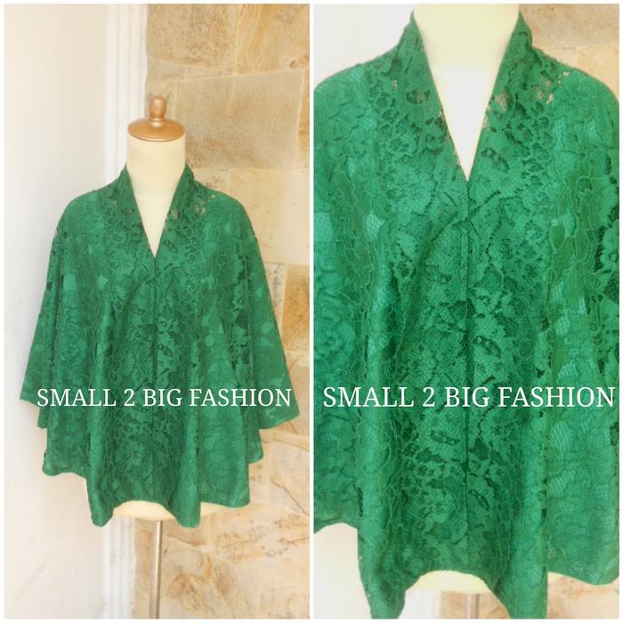 [Voucher] kebaya pesta brukat / atasan kebaya muslim jadi brokat kutubaru murah