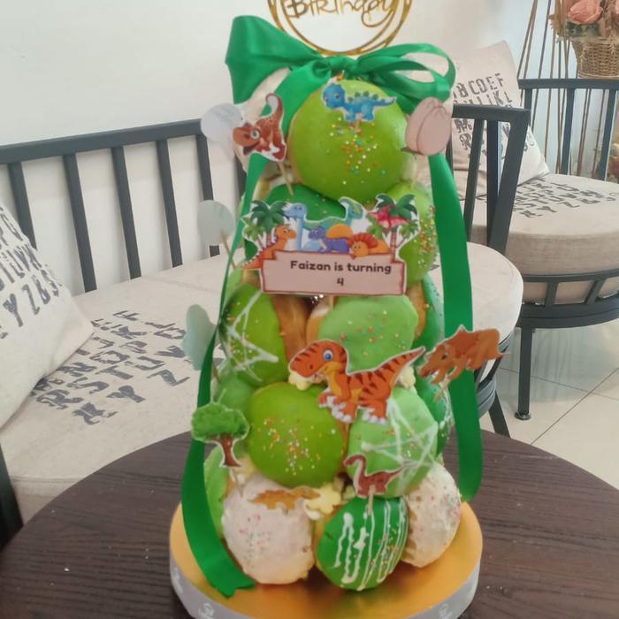 donat tower donat susun donat birthday donat ultah kado ultah donat