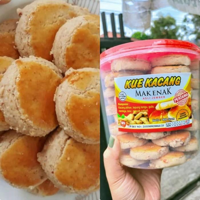 ap1q- Kue Kacang Mak Enak Asli Jember 1 Toples Jajanan Snack Kue Jajanan Pasar Harga Grosir