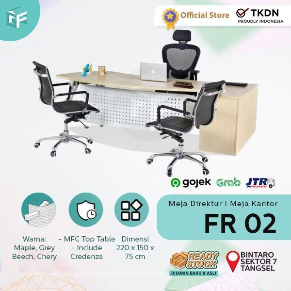 Meja Kerja Direktur Meja Kantor Meja 1 Biro Aditech FR 02