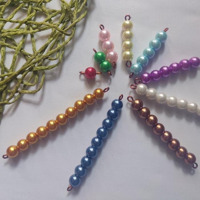 Mainan Montessori Math Beads Homemade Kode 950