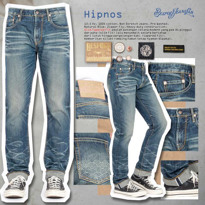 hez3- Bespoke Project - Celana Jeans Pria Style Hipnos Denim Fit Nyaman