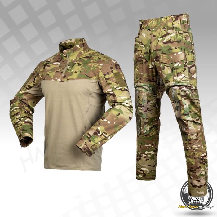 [Baju Bdu 3 In 1] Baju Kemeja Bdu Combat 3 In 1 Setelan Waterproof Pria Multicame Import Setelan