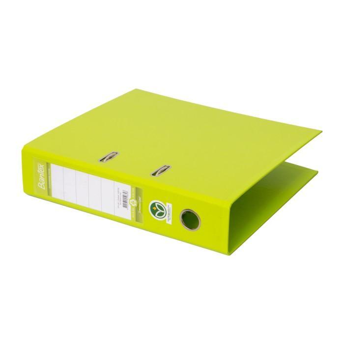 sc8h- Bantex Lever Arch File Ordner Plastic A4 7Cm Lime #1450 65