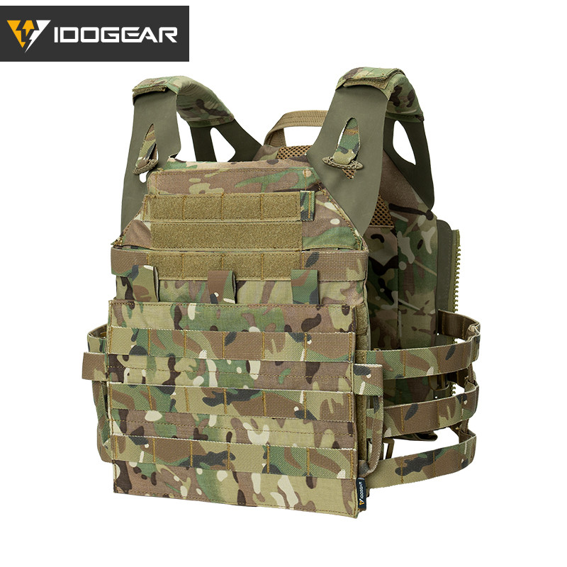 IDOGEAR Tactical JPC 2 Vest Armor Jumper Plate Carrier JPC 2.0 Molle Hunting Paintball Plate Carrier
