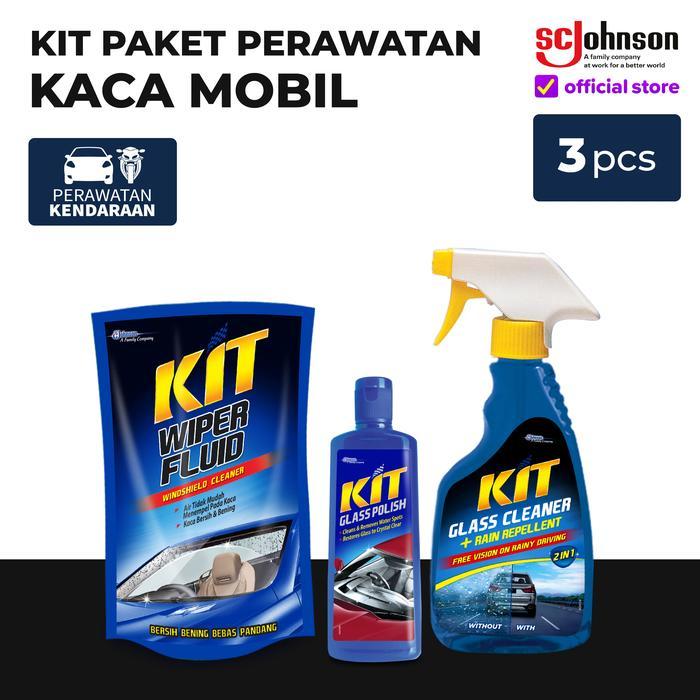 KIT PAKET PERAWATAN KACA MOBIL