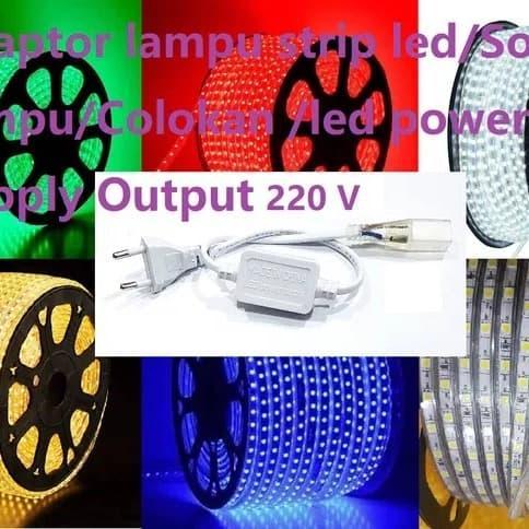 Adaptor Colokan Socket Soket Listrik Led Selang Hiasan plafon Rumah