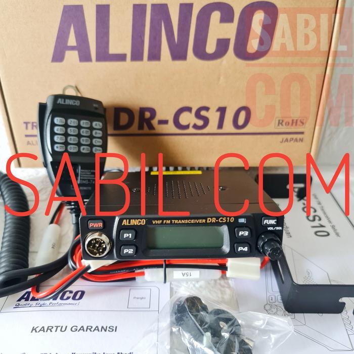 ivfo- Radio Rig Alinco Dr Cs10 Vhf Ori - Radio Rig Mobil Alinco Dr Cs 10 Vhf