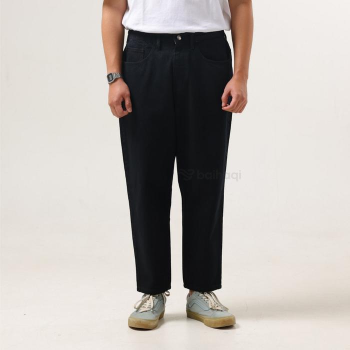 ta5x- Baihaqi Sirwal Denim Hamra Hitam Bss1C
