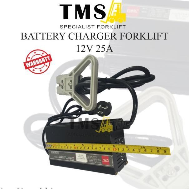 Casan Charger Battery Forklift Eletric Battery 12V 25A Forklift Pallet