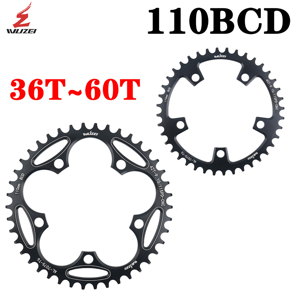 110Bcd Road Narrow Wide Chainring 36T 38T 40T 42T 44T 46T 48T 50T 52T 54T 56T 58T 60T 110 Bcd