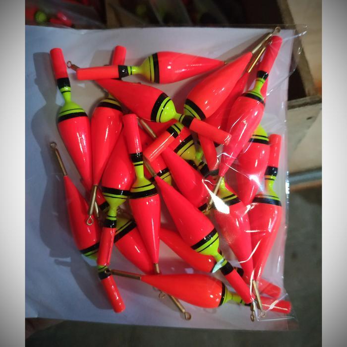 New Pelampung pancing anti badai starled panjang 7cm (harga perbiji)
