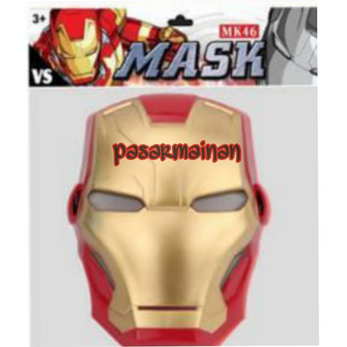 Mainan anak Topeng Iron Man Mark46 Led