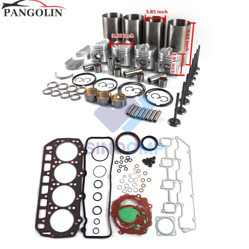 BELI SEKARANG Engine Rebuild Kit 4D94E 4D94LE 4D94LE-1B45B for Komatsu FD30-15 FD30-14 FD30-12 FD28-