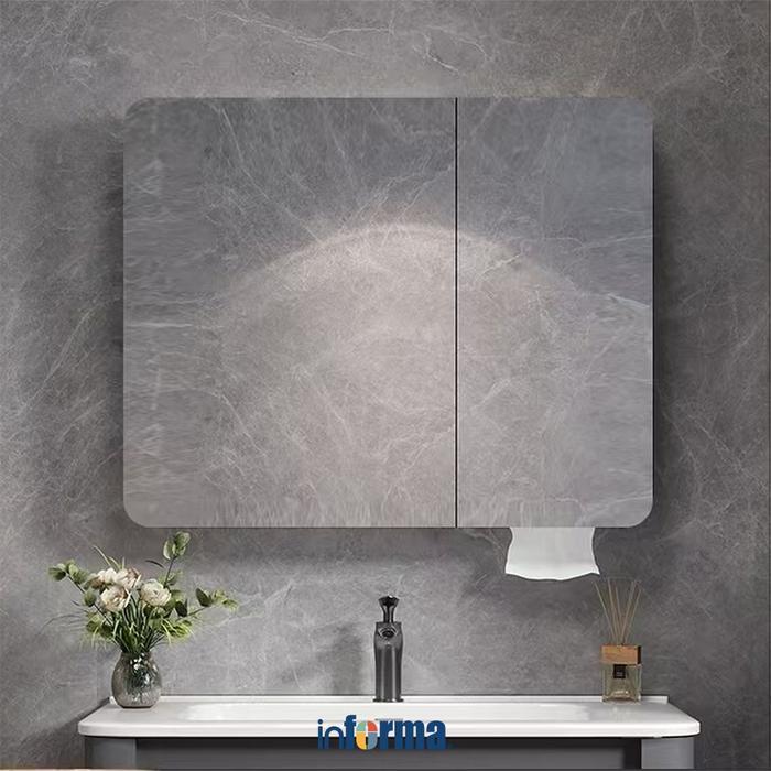 INFORMA DIEGO KABINET KAMAR MANDI - ABU-ABU/PUTIH