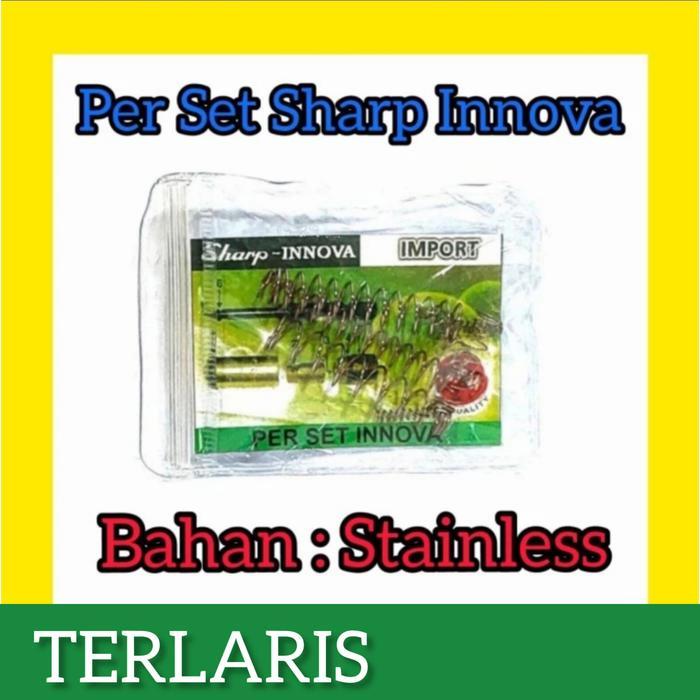 iamq- Per Set Sharp Innova Stanless / Perset Sharp Innova Stainless