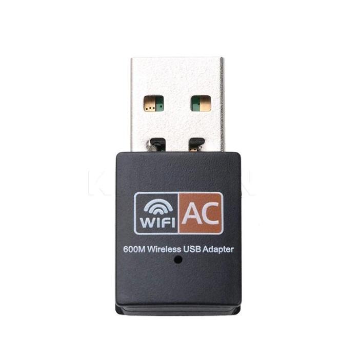 Impor Hot Usb Wifi Adapter 600Mbps 2.4Ghz 5Ghz Wifi Antenna Dual Band 802.11B/N/G/Ac Mini Wireless