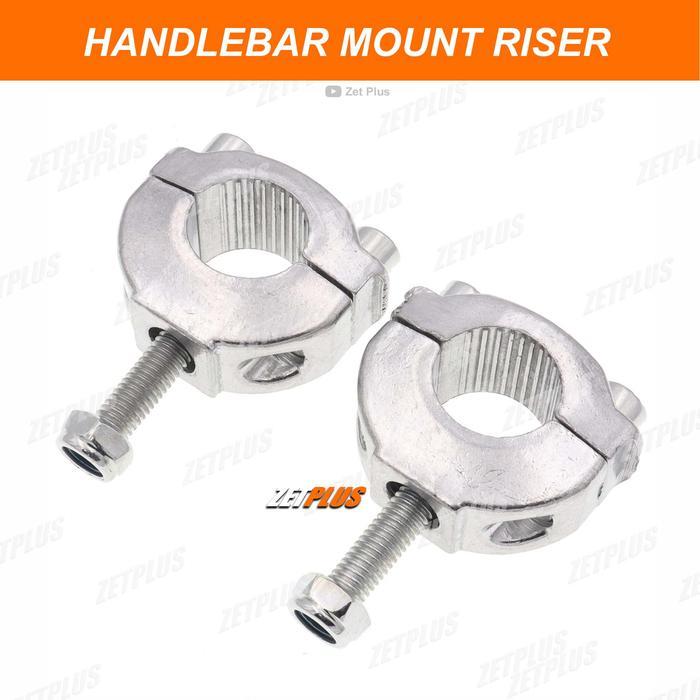 PRODUK RAISER STANG MINI TRAIL / handlebar bracket riser dirt bike 50cc dudukan setang motor mini