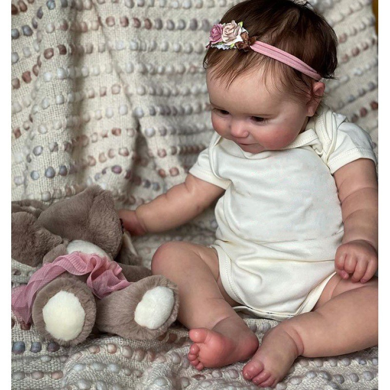 18inch Reborn Toddler Doll Reborn Babies Maddie Dolls Reborn Baby Full body Vinyl Baby Doll Realisti