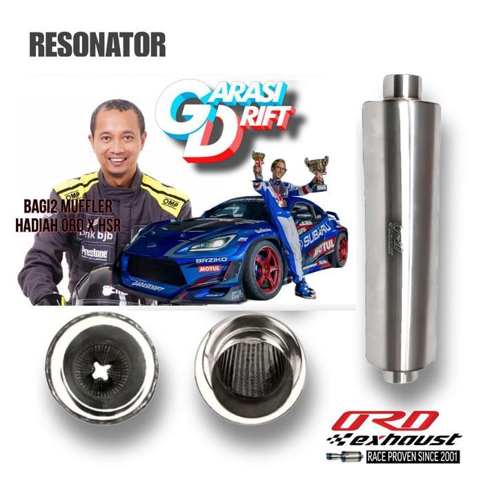 ORD exhaust knalpot racing reson manual transmisi