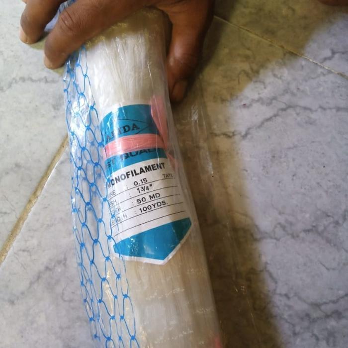 JARING IKAN ARIDA 1 3/4 0.15 50X100 TATE