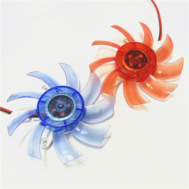 New Super Silent 75mm fan  DC12V  42x42x42mm Hole Pitch diameter 75x15MM Fan For 9800GT 9600GT Graph