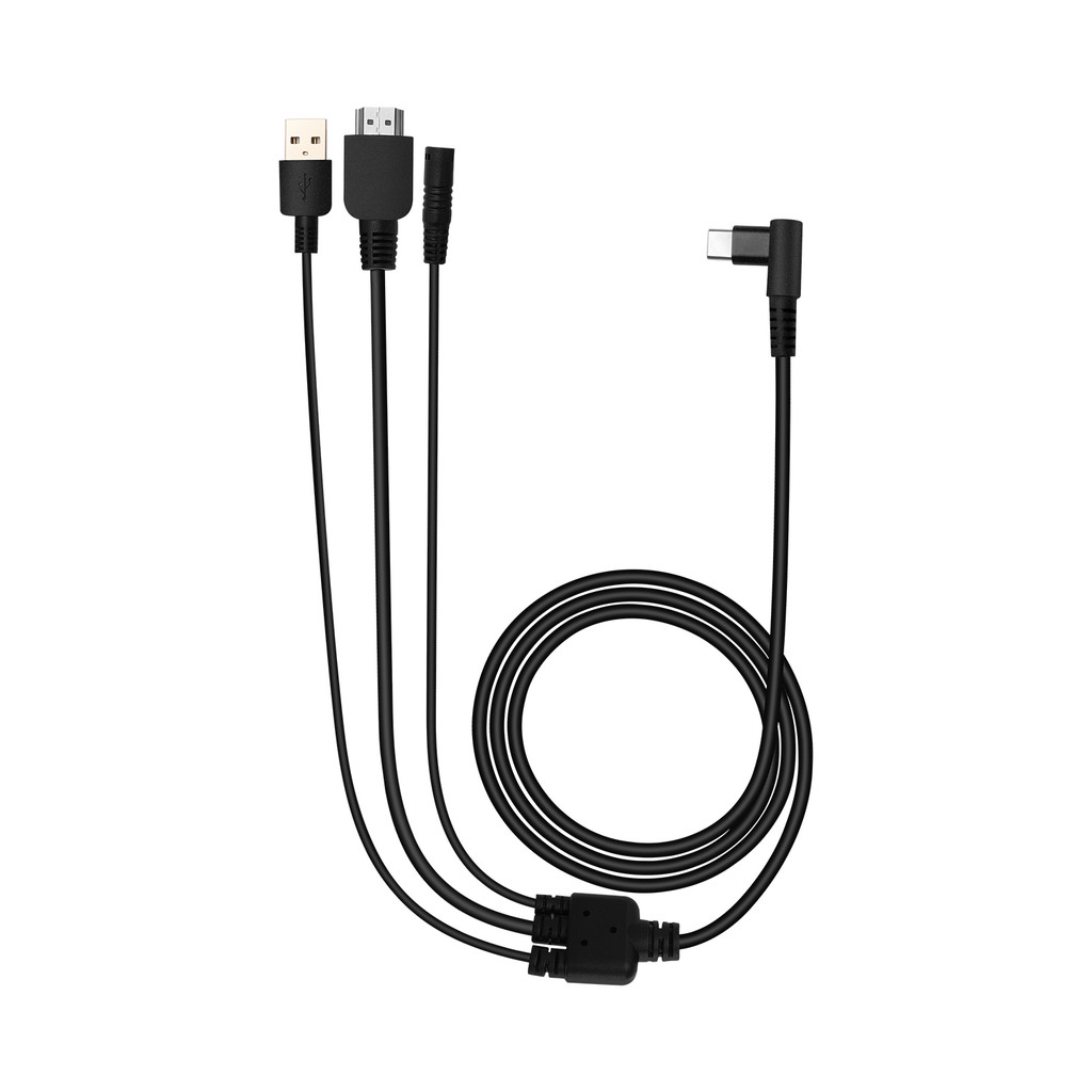 HUION 3 IN 1 Cable CB01 compatible with Kamvas Pro 12 Kamvas Pro 13 Kamvas Pro 16 Pen Tablet Monitor