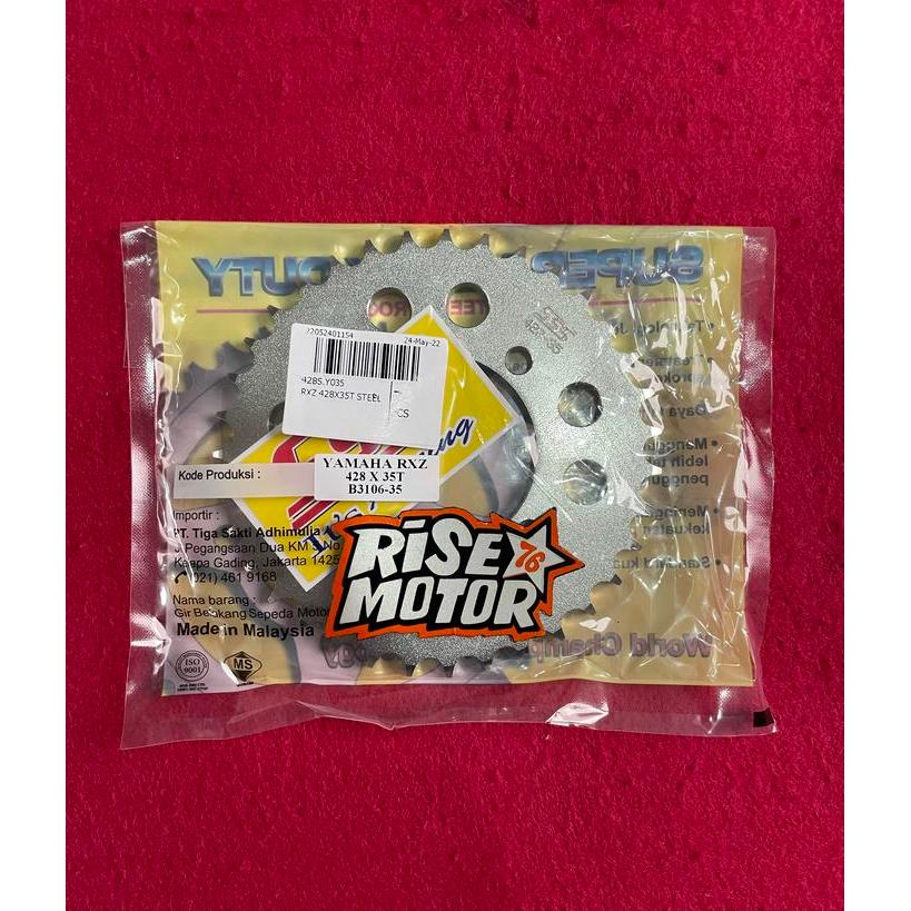 Mantab Gir Sss 428 Yamaha Rxz Rx King Jupiter Z Uk 35 Terlaris