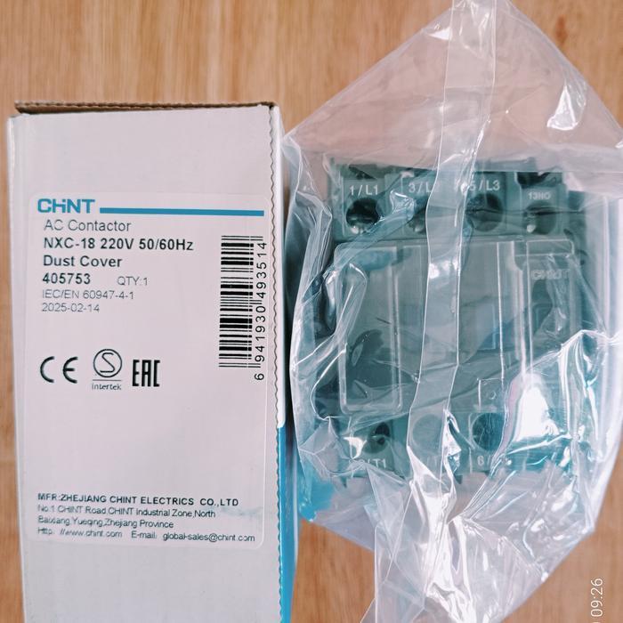 kontaktor NXC-18 220 volt chint