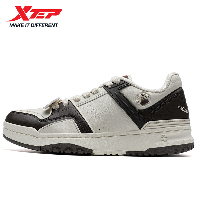 Xtep Sports Shoes For Men Fashion Thick Sole Comfortable Durability Cushion Leisure Outdoor